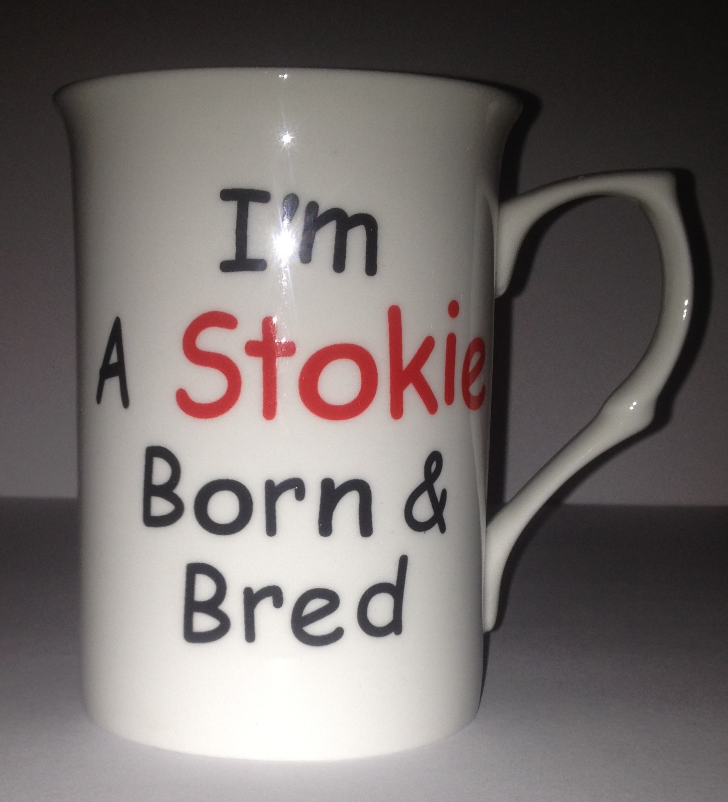 I'm A Stokie Born & Bred Mug - Click Image to Close